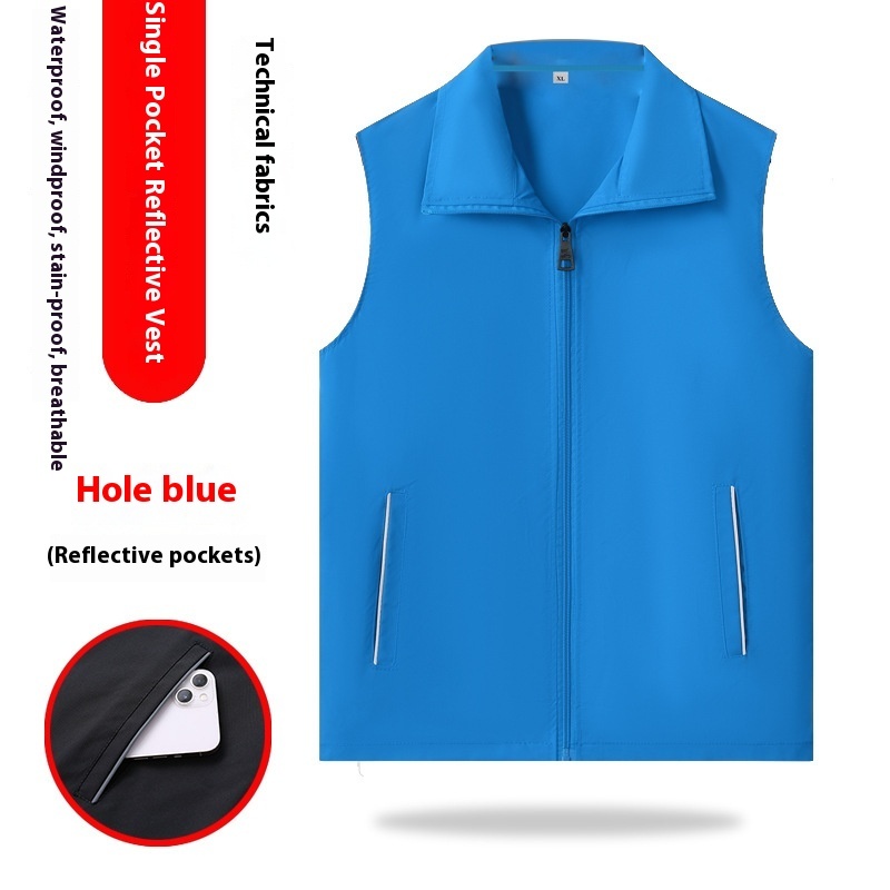 High-end Vest Outdoor Reflective Vest Overalls - Image 10