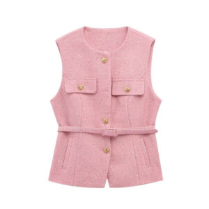Women's Knit V-neck Vest