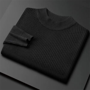 Turtle Neck Autumn And Winter Leisure Pure Color