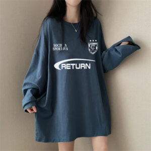 Design Sense Niche Chic Top Round Neck Mid-length