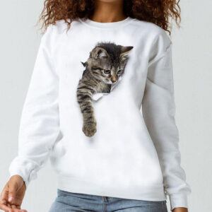 Autumn New Children's Casual Round Neck Pullover Wool Blend