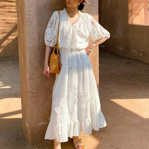 Spring And Summer Top White Skirt Women's Suit