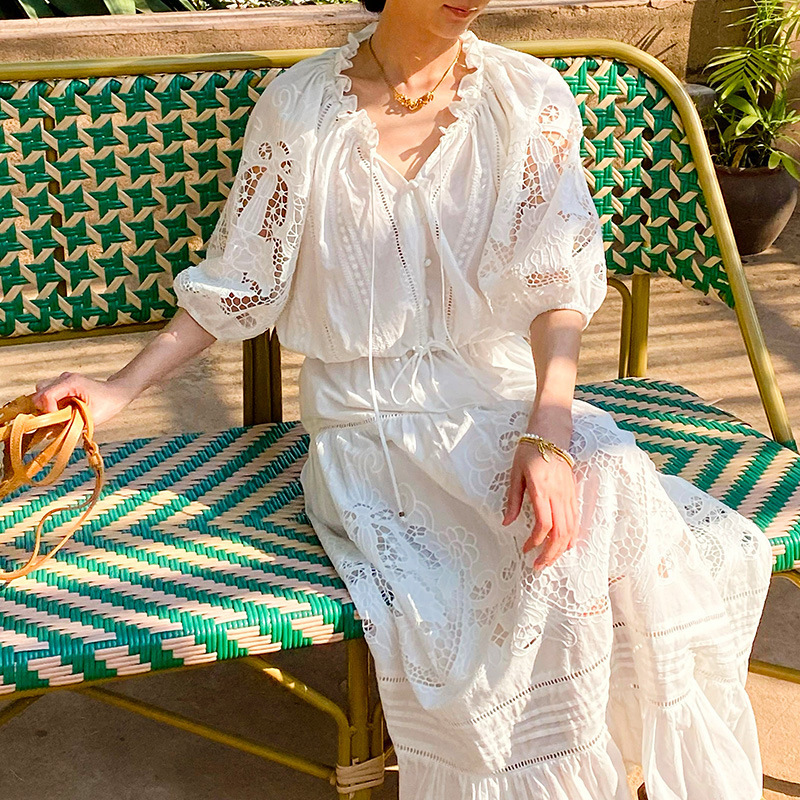 Spring And Summer Top White Skirt Women's Suit - Image 2