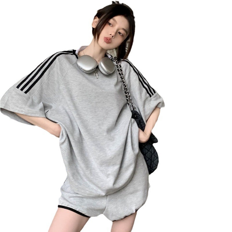 Female Fashion Influencer Sportswear Casual Short Sleeve - Image 5