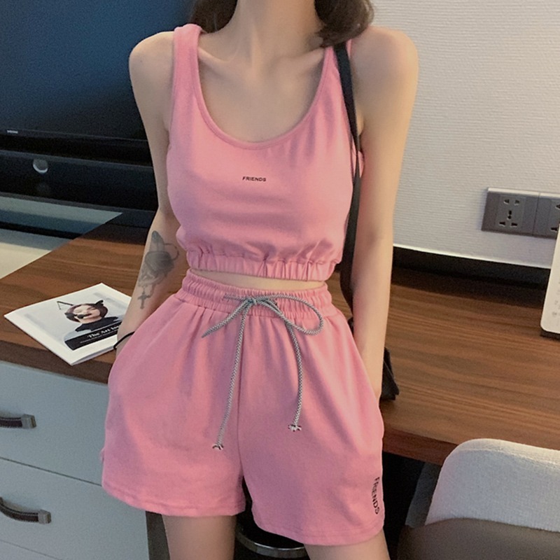 Running Vest And Shorts Slim-fit Two-piece Set - Image 7