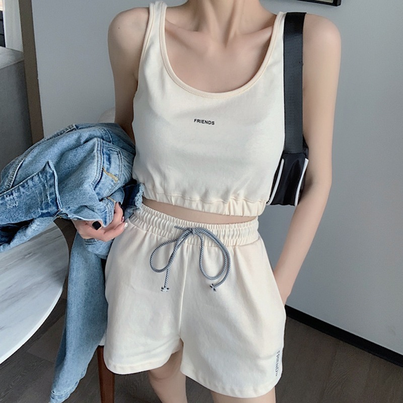 Running Vest And Shorts Slim-fit Two-piece Set - Image 9