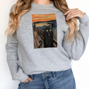 Women's Fashionable Solid Color Printed Long Sleeved Sweatshirt