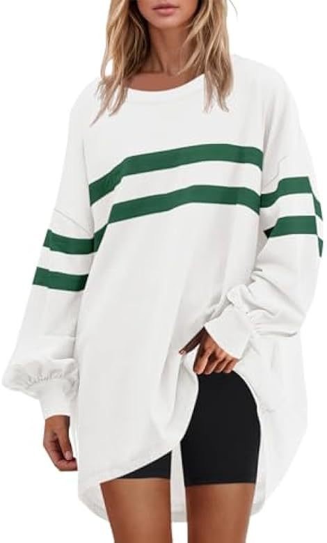 Women's Round Neck Loose Pullover Sweater - Image 7