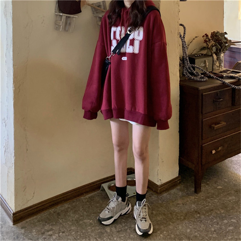 Female Fleece-lined Thickened Hooded Jacket - Image 3