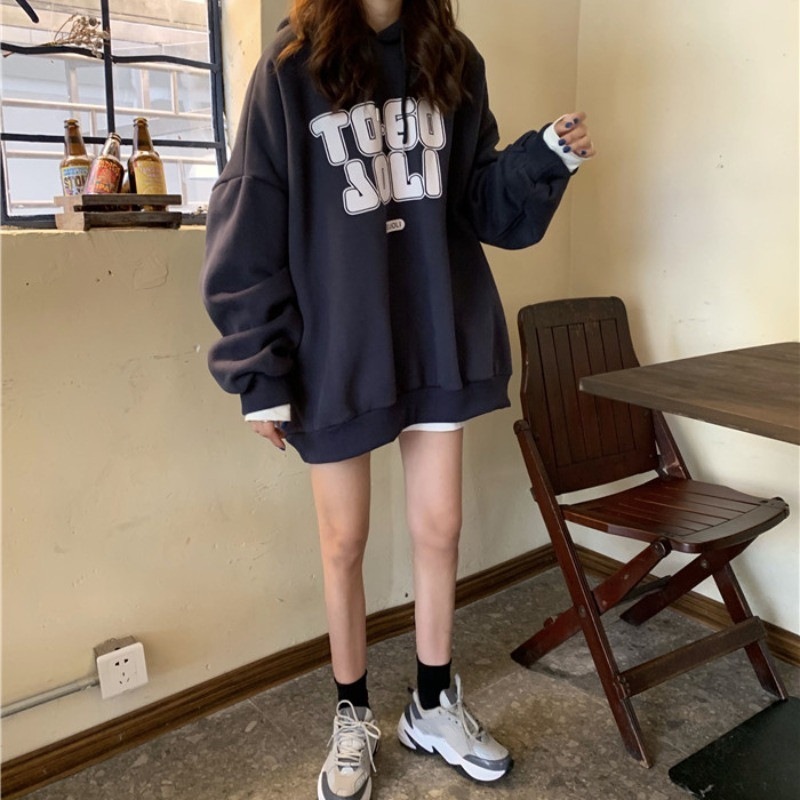 Female Fleece-lined Thickened Hooded Jacket - Image 8