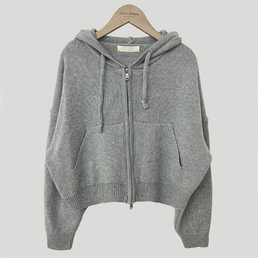 All-matching Hooded Sweater Jacket Long-sleeved Heavy Industry Pocket - Image 7
