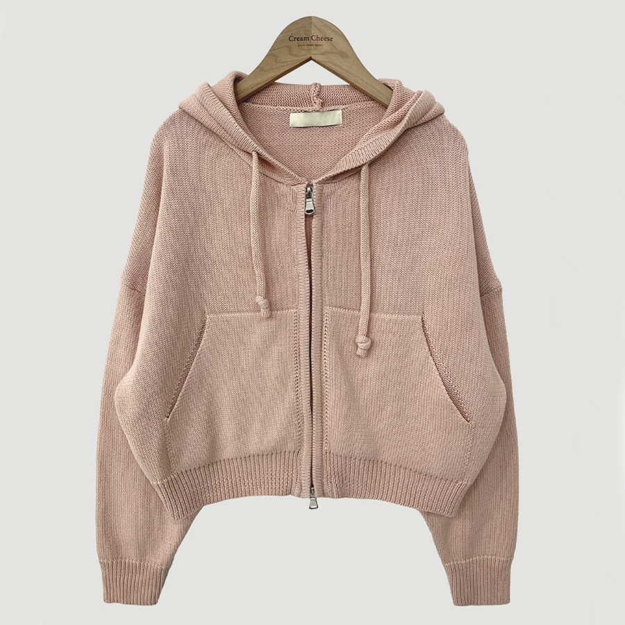 All-matching Hooded Sweater Jacket Long-sleeved Heavy Industry Pocket - Image 8