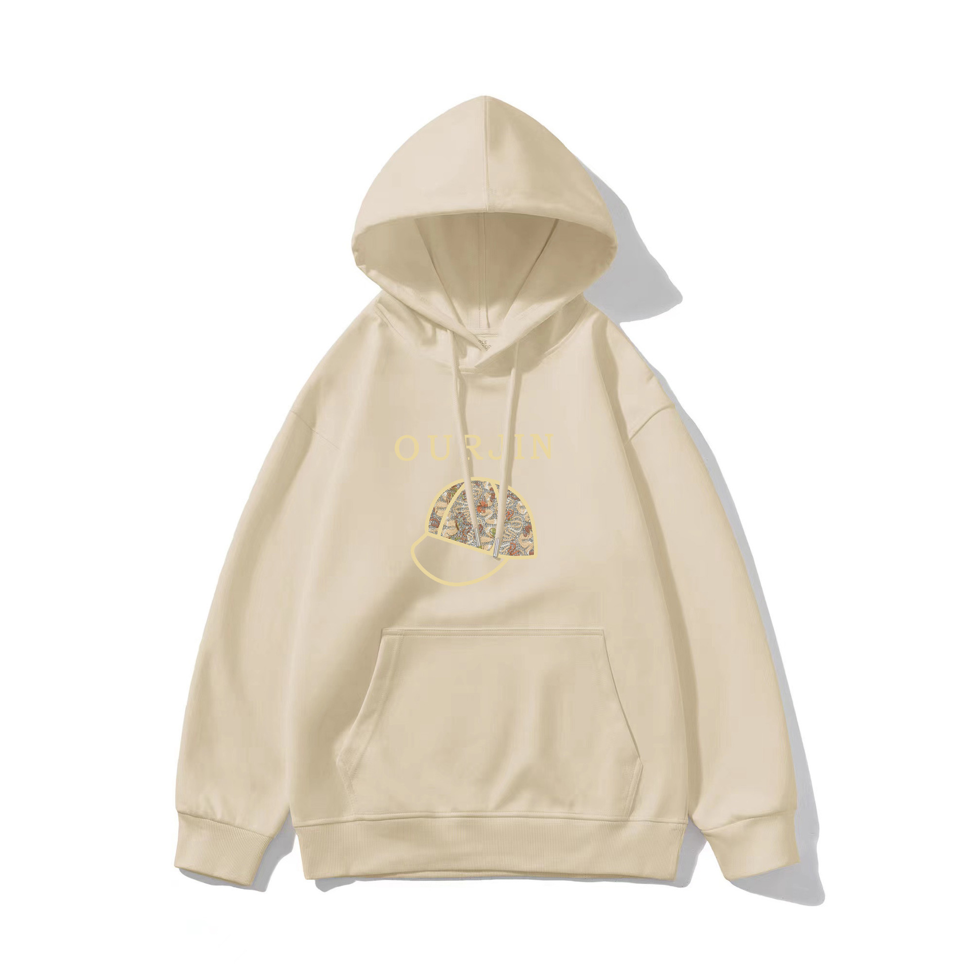 Winter Hooded Hoodie Women's Casual Printed Top - Image 3