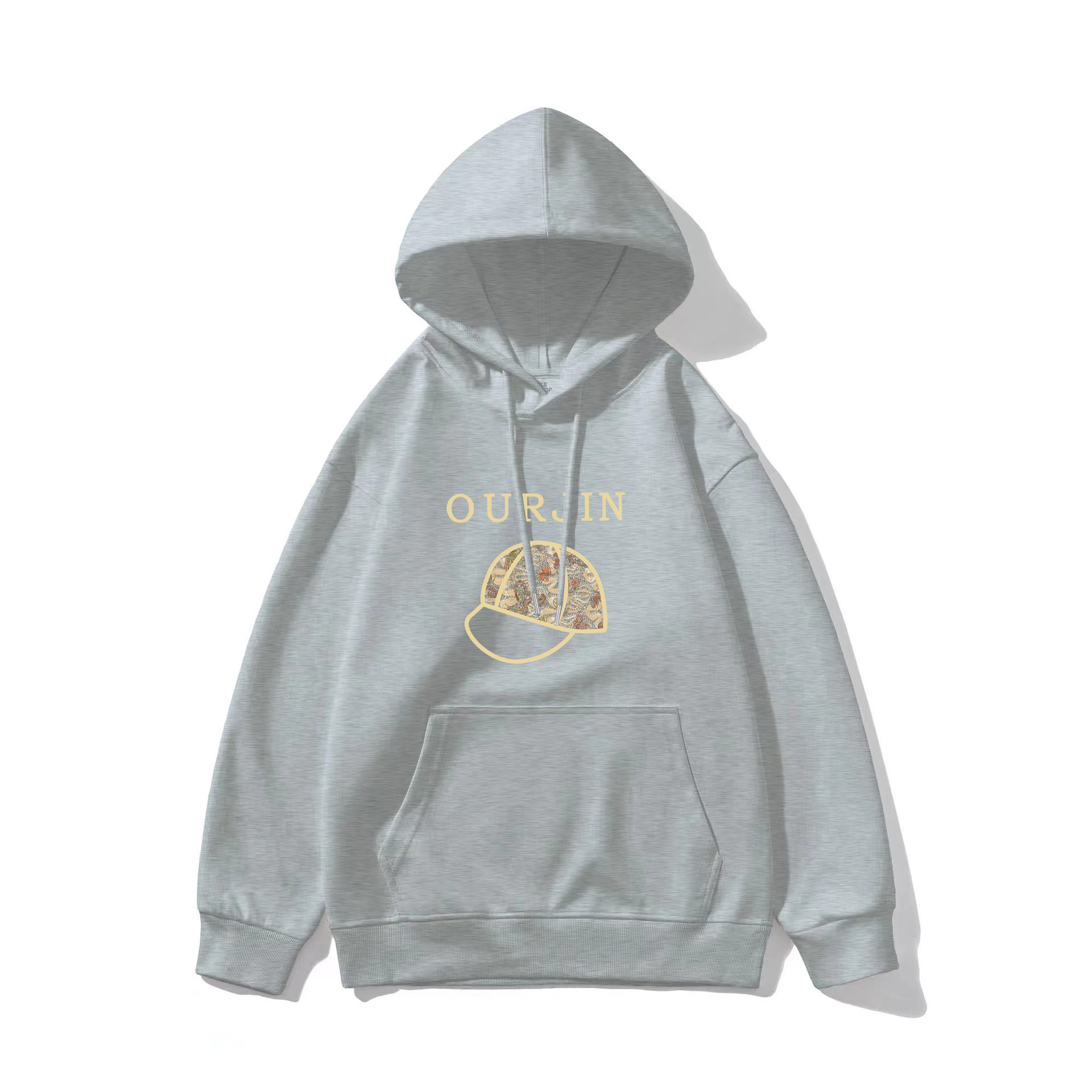 Winter Hooded Hoodie Women's Casual Printed Top - Image 5