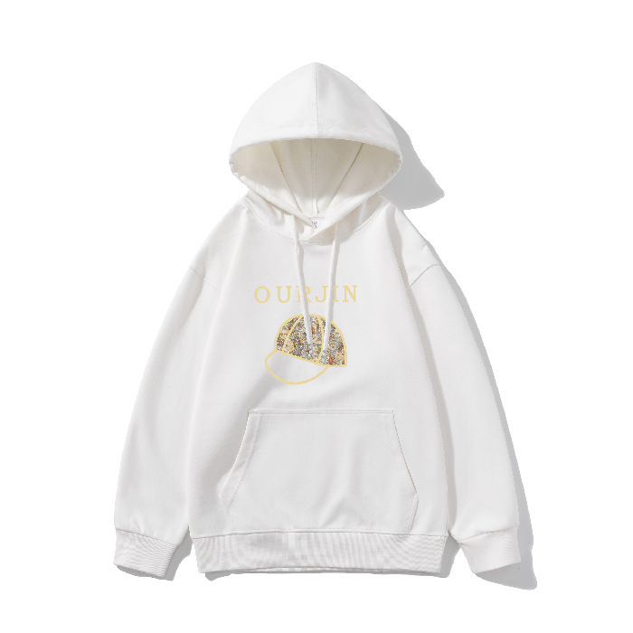 Winter Hooded Hoodie Women's Casual Printed Top - Image 6