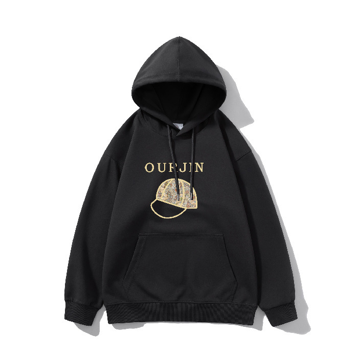 Winter Hooded Hoodie Women's Casual Printed Top - Image 7