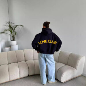 Women's Trendy Sports Fashion Leisure Pullover Hoodie Couple Sweater