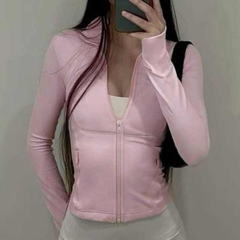 Women's Long Sleeve Yoga Wear Sports Top - Image 3