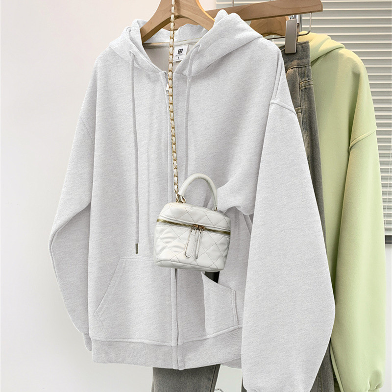 Women's Cotton Hooded Sweater Spring And Autumn - Image 3