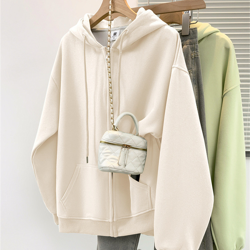 Women's Cotton Hooded Sweater Spring And Autumn - Image 4