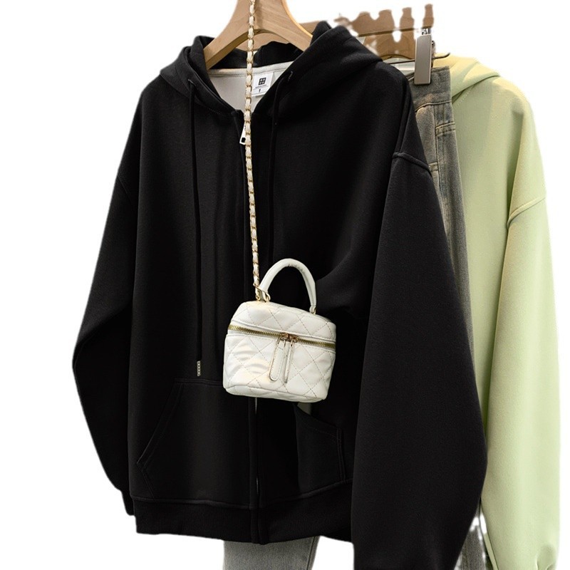 Women's Cotton Hooded Sweater Spring And Autumn - Image 5