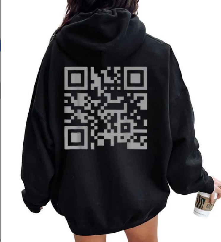 Women's Brushed Hoody Plain Letter Printing - Image 3