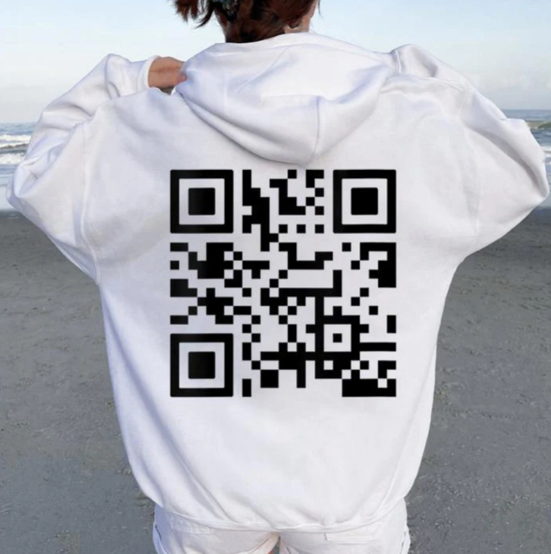 Women's Brushed Hoody Plain Letter Printing - Image 5