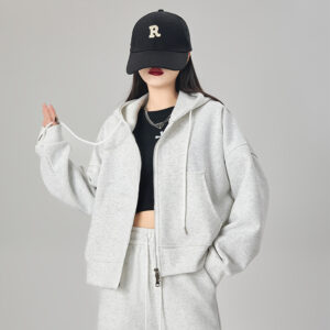 Korean-style Loose-fitting, Figure-flattering Casual Jacketversatile Top