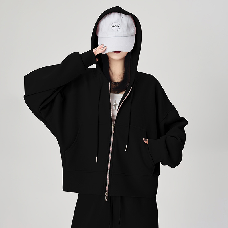 Korean-style Loose-fitting, Figure-flattering Casual Jacketversatile Top - Image 10