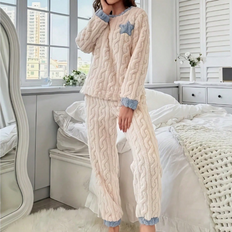 Embroidery Jacquard Five-pointed Star Embroidery Cute Case - Image 2