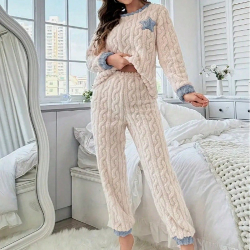 Embroidery Jacquard Five-pointed Star Embroidery Cute Case - Image 3