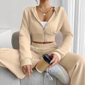 Women's Hooded Cross-border Commuter Two-piece Set