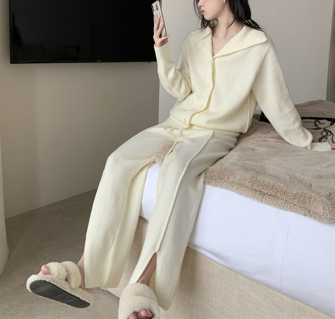 Fashion Casual Knitting Suit Women's Autumn And Winter New - Image 7