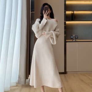 New Sweater Vest Dress Two-piece Set For Women