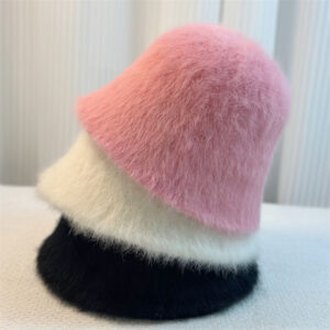 New Versatile Rabbit Fur Bucket Hat