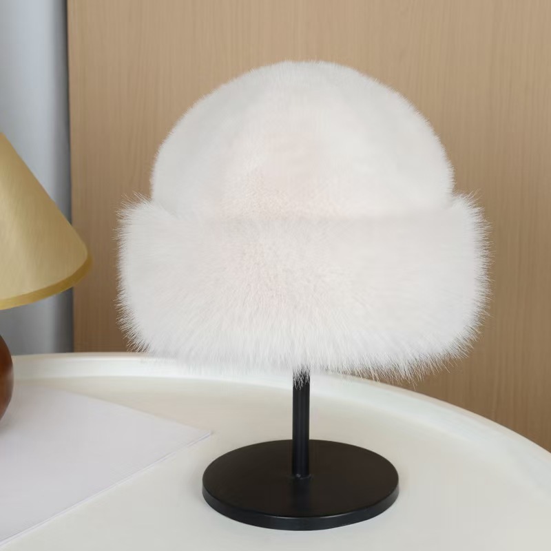 Plush Mongolian Hat For Cold Weather, Warm Fleece-lined Women's Winter Hat - Image 7