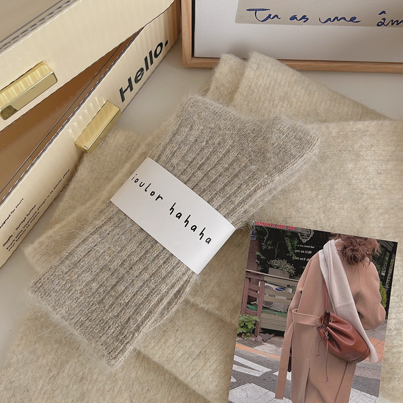 Female Winter Mid-calf Length Fleece-lined Extra Thick Thermal Socks - Image 9