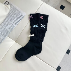 Dopamine No Pilling New Bow Tube Socks Women