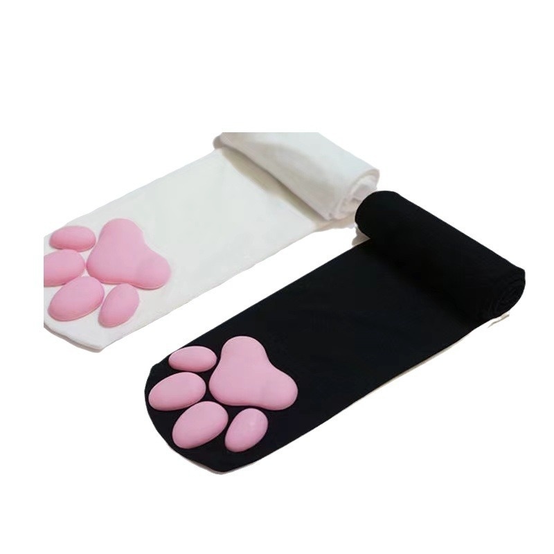 Silicone Meat Pad Cat's Paw Socks - Image 5