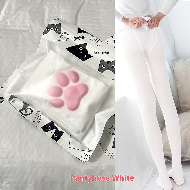 Silicone Meat Pad Cat's Paw Socks - Image 6