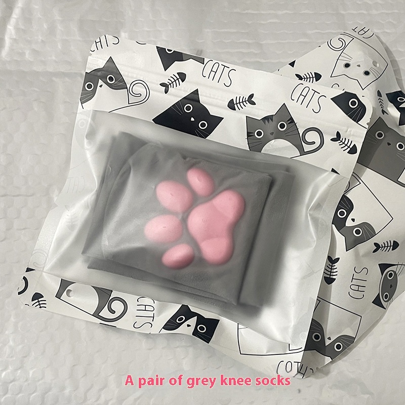 Silicone Meat Pad Cat's Paw Socks - Image 10