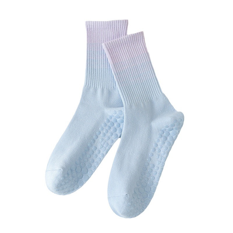 Gradient Yoga Socks Children's Professional Non-slip Autumn And Winter - Image 5