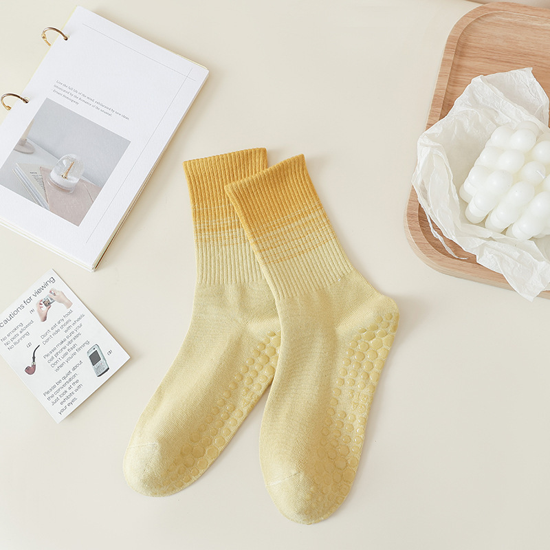Gradient Yoga Socks Children's Professional Non-slip Autumn And Winter - Image 10