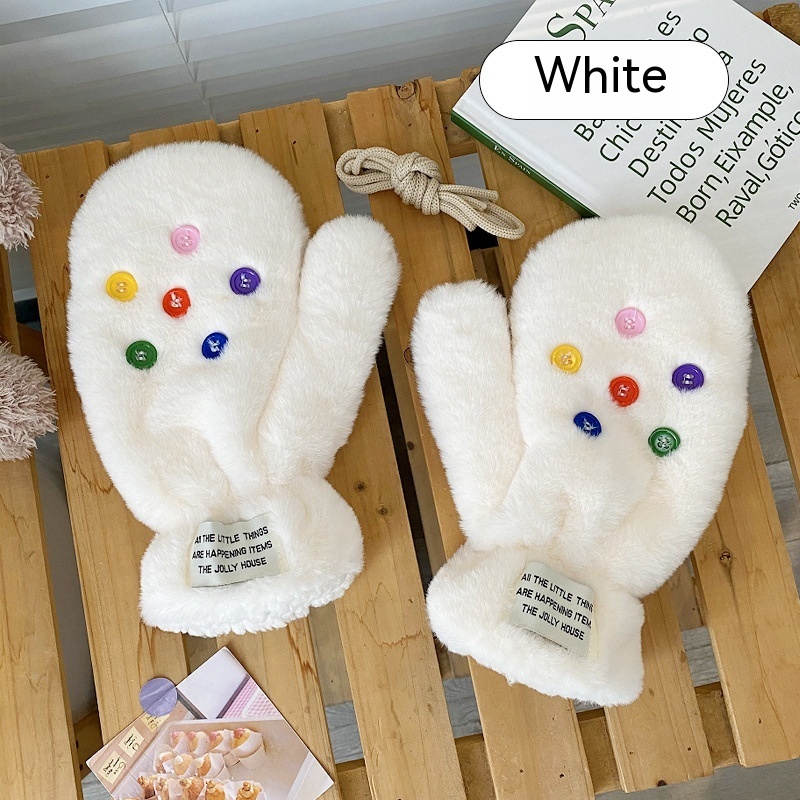 Original Plush Warm Gloves For Women In Winter - Image 9