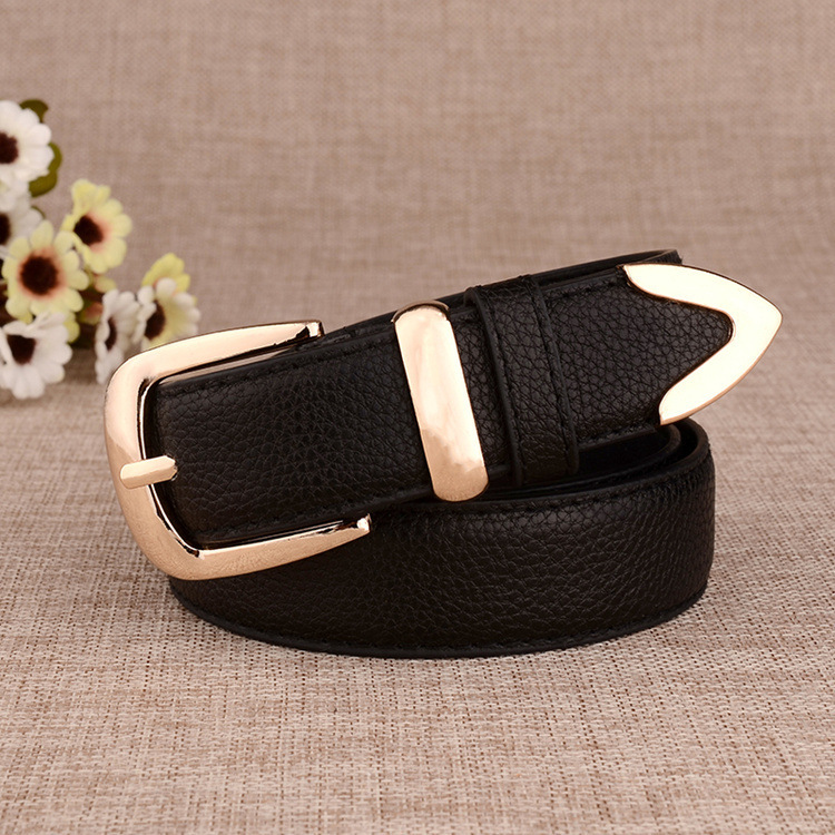 Women's Paint Alloy Buckle Pant Belt - Image 3