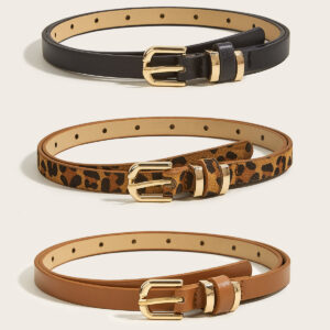Retro Thin All-match Pin Buckle Small Belt