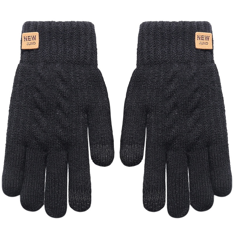 Winter Women's Double Layer Fleece-lined Thickened Cold Protection Warm Cycling - Image 5