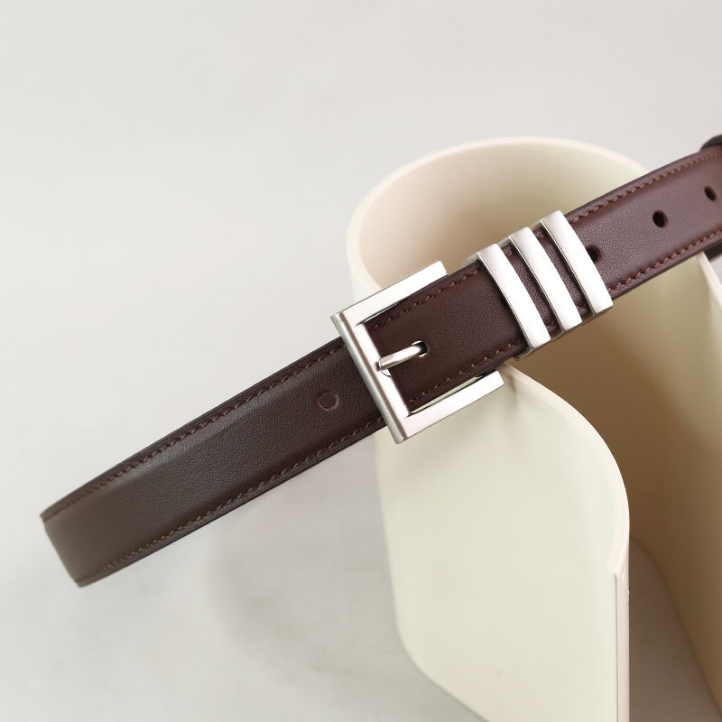 Women's First Layer Cowhide Leather Belt - Image 7