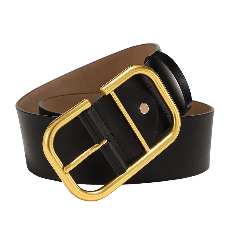 Women's Cowhide Wide Belt Waist Seal - Image 5