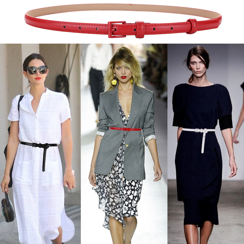 Simple All-match Fashion Decoration With Skirt Suit Pants Belt - Image 2